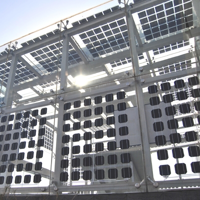 Панель солнечных батарей Monocrystalline двойных стеклянных модулей PV Bifacial для коммерчески здания